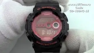 Обзор. Мужские японские наручные часы Casio G-SHOCK GD-100HC-1E