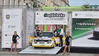 Rajd Śląska 2022 | Audi Quattro S1| GO+bet Rally Team | Grzegorz Olchawski / Łukasz Zapart