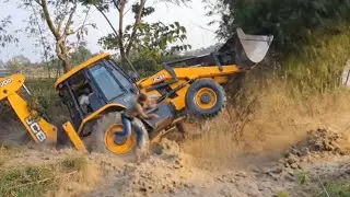 Dangerous JCB Stunt! 😱 Dekhiye Kya Hua? 🚧🔥