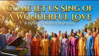 Come Let Us Sing Of A Wonderful Love by Robert Walmsley. Beautiful Piano. Congregational sing-a-long