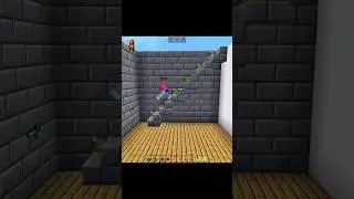 Secret Hidden Stairs in Minecraft 🪜✨ | Redstone Build