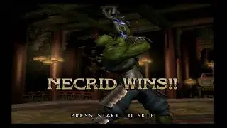 Soul Calibur II (Gamecube) - Вольдо против Некрида IV