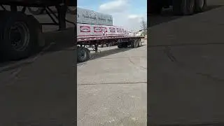 first lumber delivery #flatbedtrucking #trendingvideo