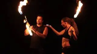 Partner Fire Eating - Billy Tempest and Adam Lobo