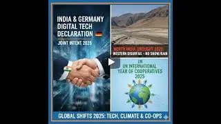 Why 2025 has NO SNOW in North India? | India-Germany Digital Revolution | UN&rsquo;s Big Move! | Jan. 20