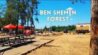 Israel Walking Tour, Relaxing Walk, Ben Shemen Forest, Israel