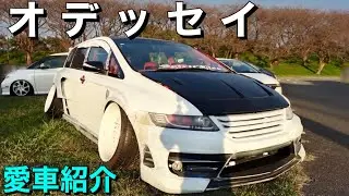 オデッセイをコテコテにカスタム！愛車紹介トーク動画！ホンダミーティング会場内で撮影