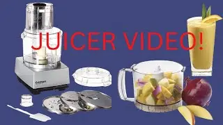 Cuisinart DLC 8SBCY Pro Custom 11-Cup Food Processor//07  juicer machine video