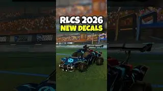NEW RLCS 2026 DECALS! Concept by ​⁠@Kitsute3 on X
