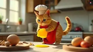 Butterbean's Culinary Cat-tastrophe #CatLovers #Catstrophe #MischievousCats #CatsInTheKitchen #Felin