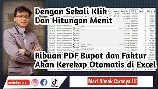 Cara Rekap Bukti Potong Unifikasi Coretax ke Excel
