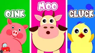 Animal Sound Song & Learning Video for Children by Little Red Car
