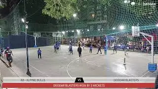 AB - Alpine Bulls vs Deodar Blasters live cricket match | Greenage Premier League 2026 live - BB Cou