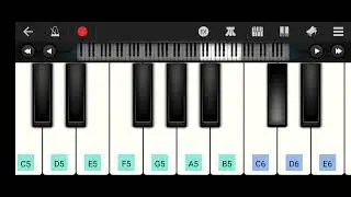 Nadaaniyan song in piano 🥰🥰#video#lion art studio#