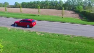 Imola Red BMW E61 M Sport LCI