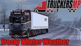 ETS 2 MP winter mod - монтаж #1