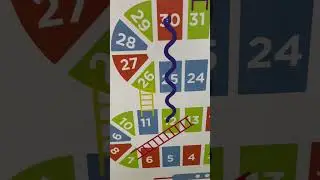 Snake and ladder #snake #ladder #games #indoor #wall #super #awesome