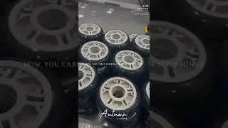 Heavy duty casters in injection molding production  #casters #casterwheels #qianyuecaster #castors