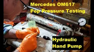 FINAL - Build a Mercedes Diesel Injector Pop Pressure Tester - Part 3 - OM617/W126/300SD