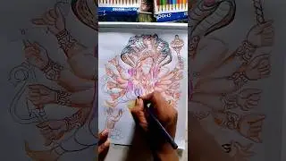 narasimha dev drawing #art #vairal @BC ART NAV