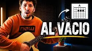 Al vac&iacute;o | NO TE VA GUSTAR - Cover en guitarra con ACORDES integrados