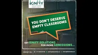 How to get More Admissions at your School & College || Ignify Solutions || School admission
