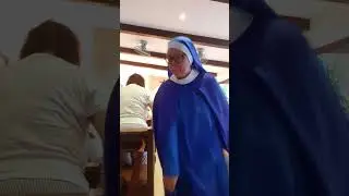 SIMPLE PROFESSION OF A YOUNG BLUE NUN💙🙏💚💜💛🧡❤