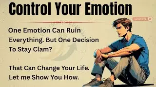 Control Your Emotions, Control Your Life 🔥 || Graded Reader || Improve Your English ✅️