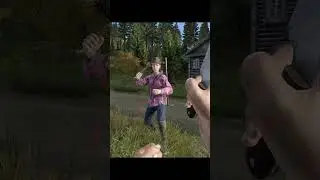 MELEE Combat in DayZ is GOOFY #dayz #pvp #survival
