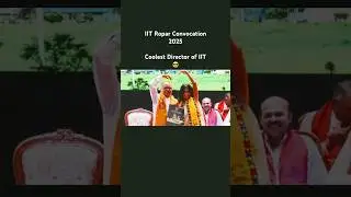 IIT Ropar Convocation - Pookie Professor #IIT #iitropar #Convocation #pookie #profes sor