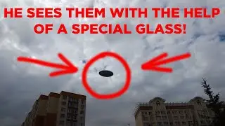 UFO can be seen through special glass! (TRANSLATE TO ENGLISH)