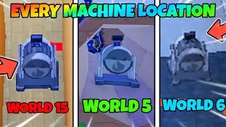 EVERY PUNCH MACHINE LOCATION in ANIME ETERNALS | Roblox