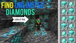 Best way to find diamonds in Minecraft pe 1.21+// @Crafterman500|| diamond mine guid