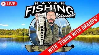 Old Town Kayaks, Chatterbaits, and Kayak Bass Fishing with Youtuber Fishin With Gramps