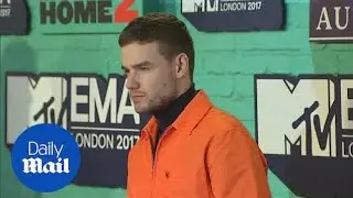 Liam Payne greets fans arriving at the MTV EMAs in London - Daily Mail
