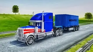 Kenwor Truck | Crates Delivery | Truck Driver Heavy Cargo Android Gameplay | MobGameplay