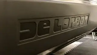 How to Plasti-Dip your DeLorean stainless steel logotype
