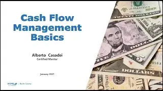 Cash Flow Management Basics  - January 19, 2021