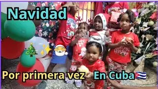 Así celebramos Nochebuena 🎄🎅en Cuba🇨🇺//Primera vez con mi hija. #vlogmas  #8