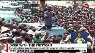 President Ruto concludes five-day working tour of Western Kenya