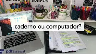 Como fazer anota&ccedil;&otilde;es na faculdade tentando usar menos papel
