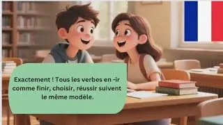 Learn French Present Tense Through a Real Conversation | L&eacute;a & Thomas &ndash; Everyday French Dialogue