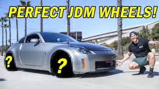 350z First Drive & Perfect JDM Wheel Set Up! | Building Fast & Furious Style 350z Ep. 6