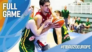 Turkey v Lithuania - Full Game - FIBA U20 European Championship 2016