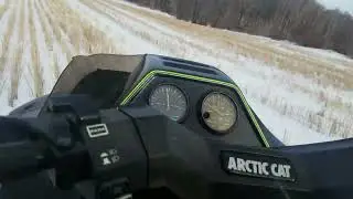 review on a 1988 Arctic Cat cougar 500