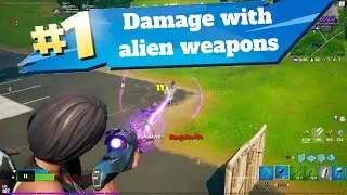Deal damage to opponents with alien weapons