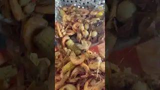 Boiled shrimp! #cooking #food #deliciousfood #shrimp #boiledshrimp
