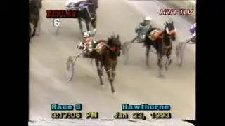1993 Hawthorne Race Course EXCITED Dave Magee Pretty Direct Mares Pace