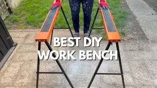 A must for any DIY projects! | Vonhaus Steel Saw Horse Trestles/Work Bench