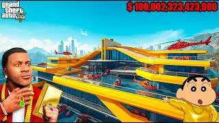 Franklin Touch Anything Become Diamond & Gold in GTA 5 | SUMIT OP